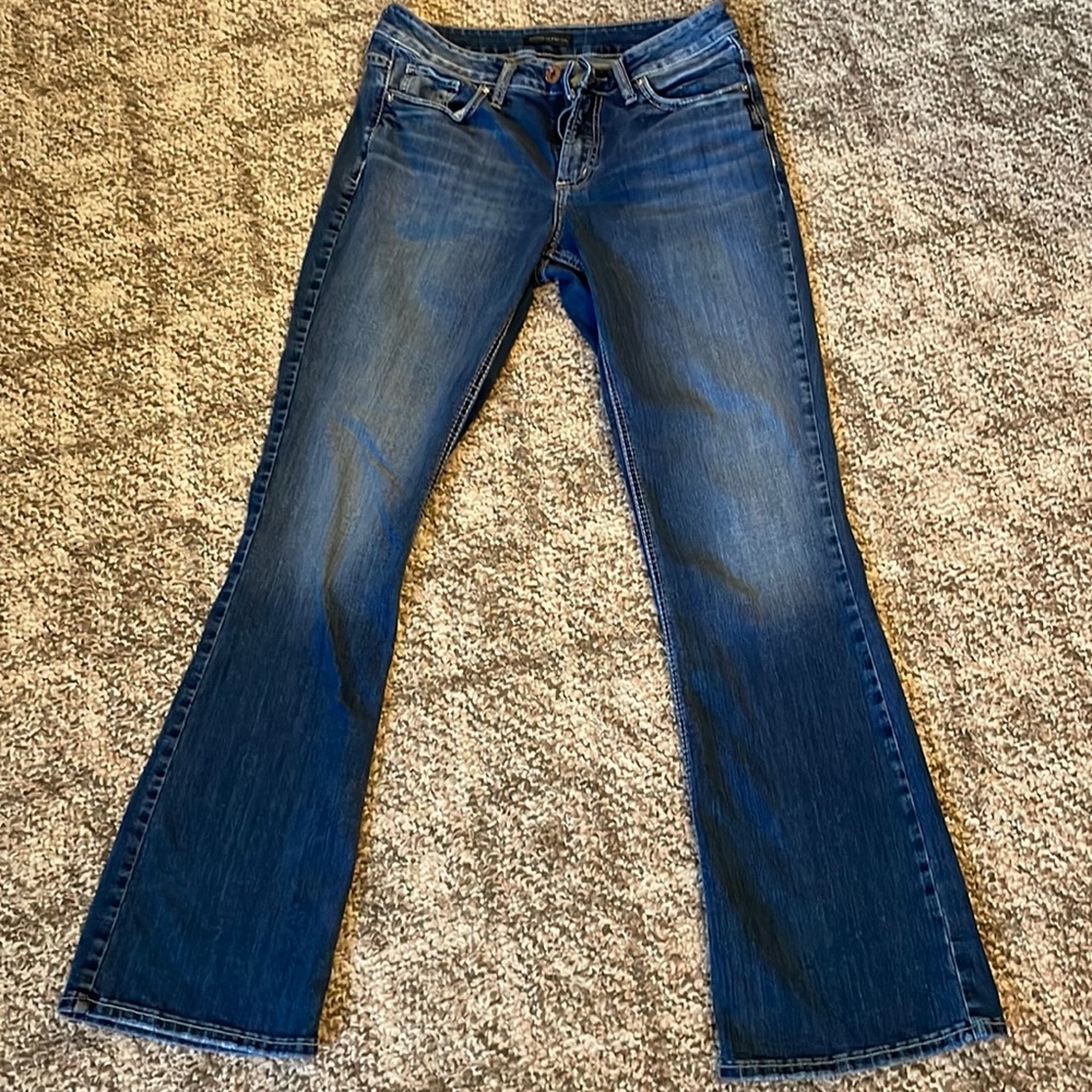 Silver jeans